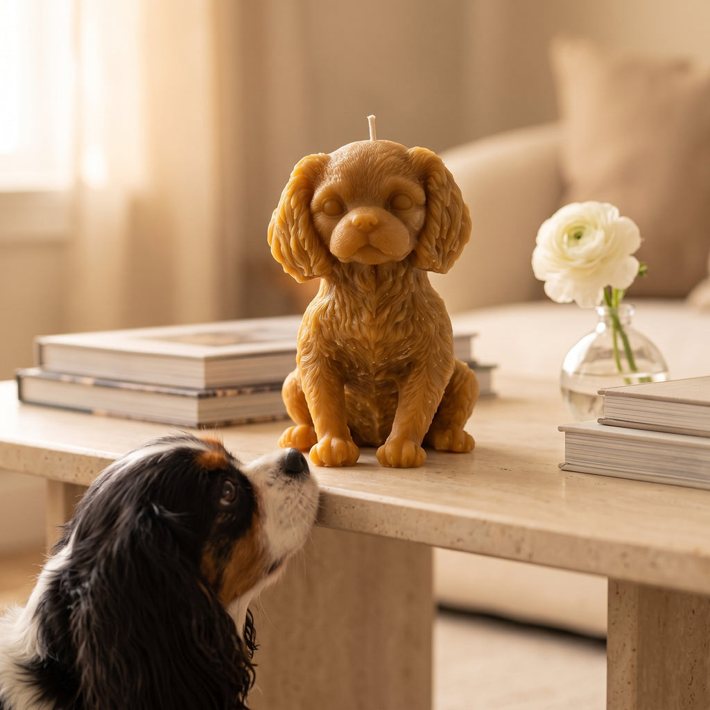 Cavalier King Charles Candle