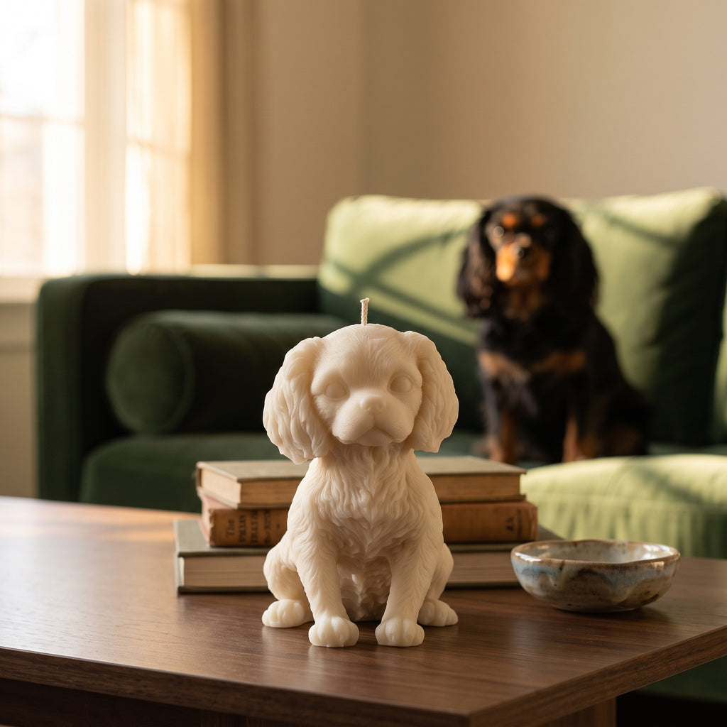 Cavalier King Charles Candle