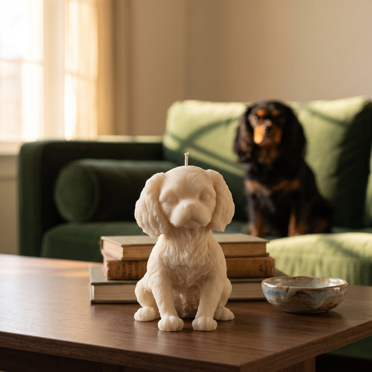 Cavalier King Charles Candle