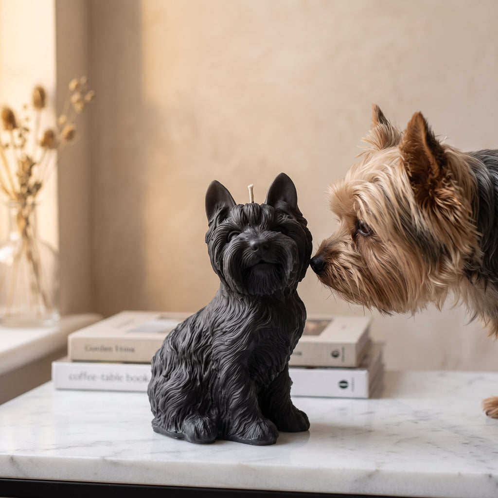 Yorkshire Terrier Candle