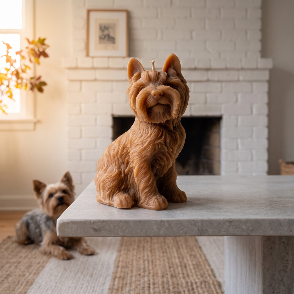 Yorkshire Terrier Candle