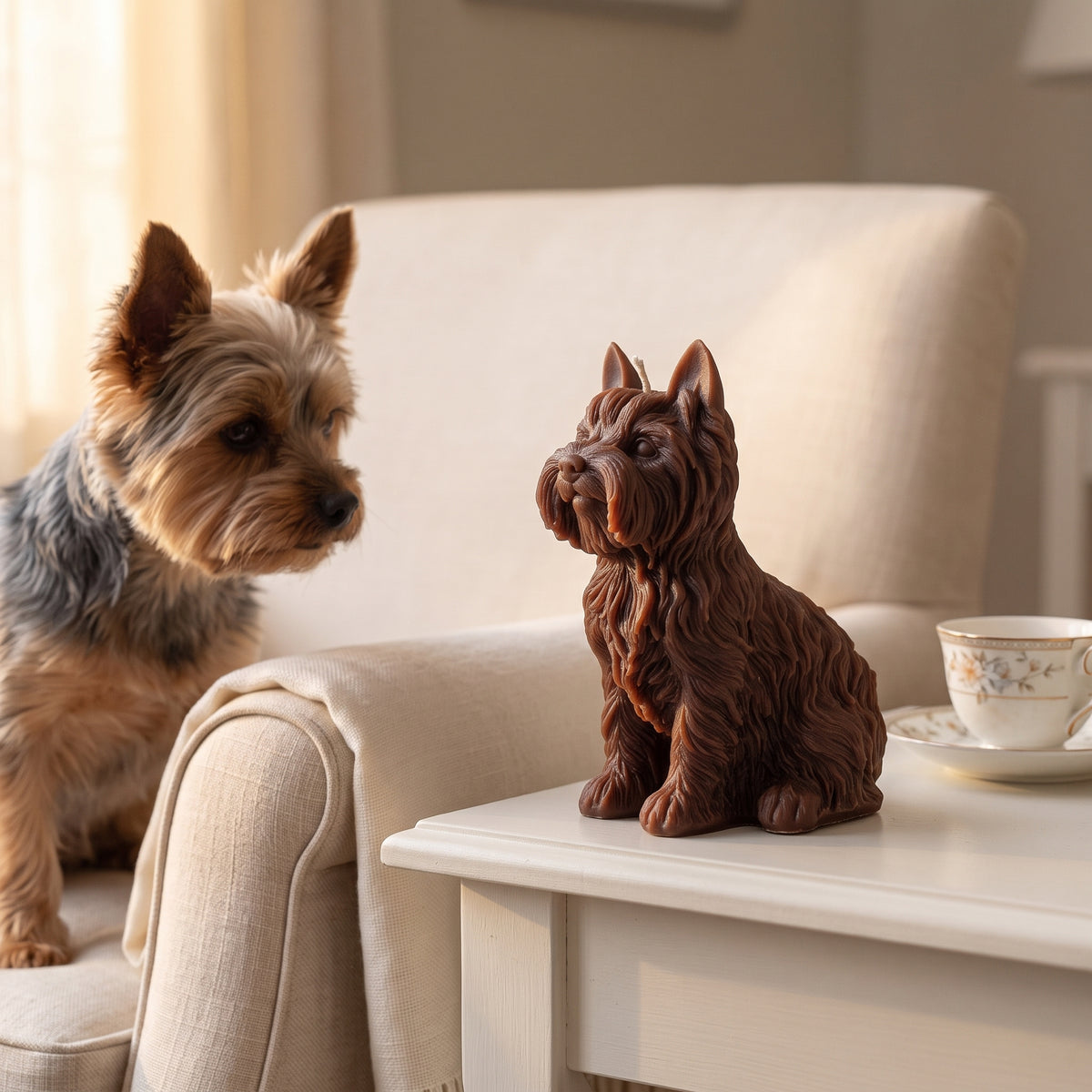 Yorkshire Terrier Candle