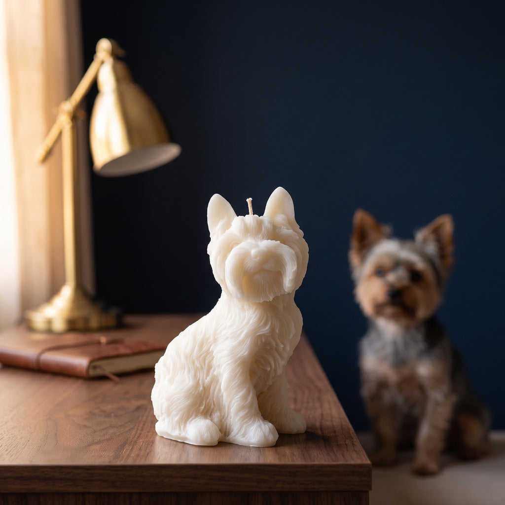 Yorkshire Terrier Candle