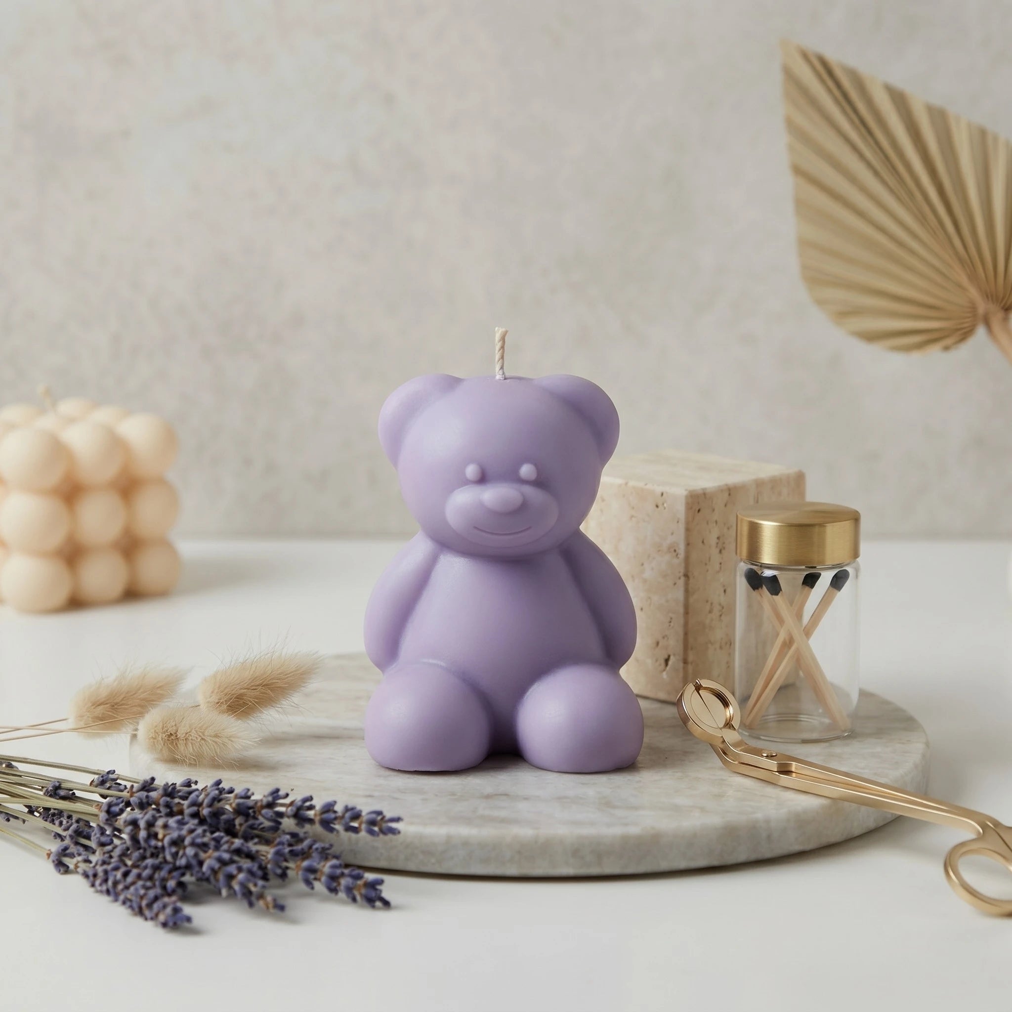 Teddy Bear Candle