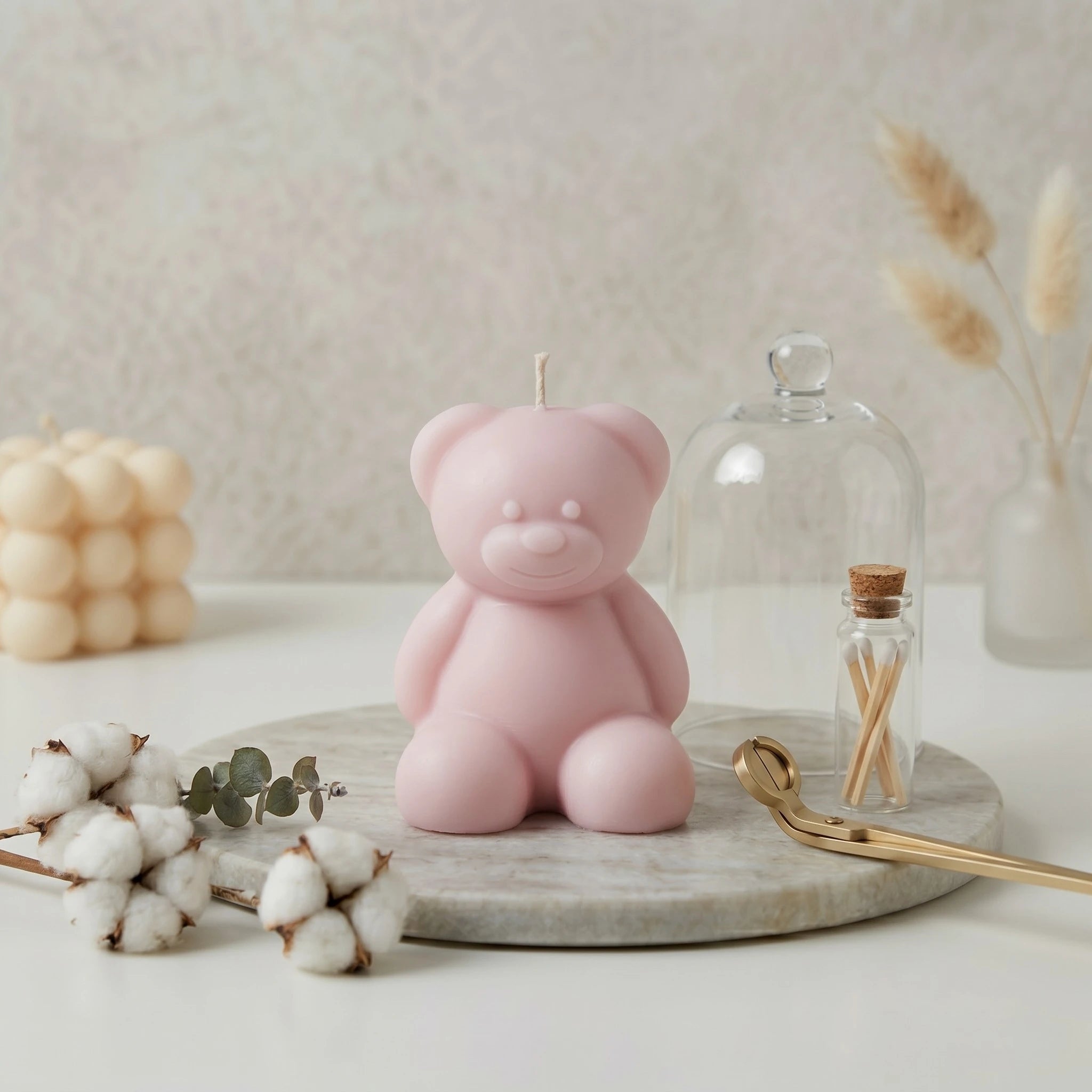 Teddy Bear Candle