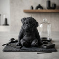Sleeping English Bulldog Puppy Candle