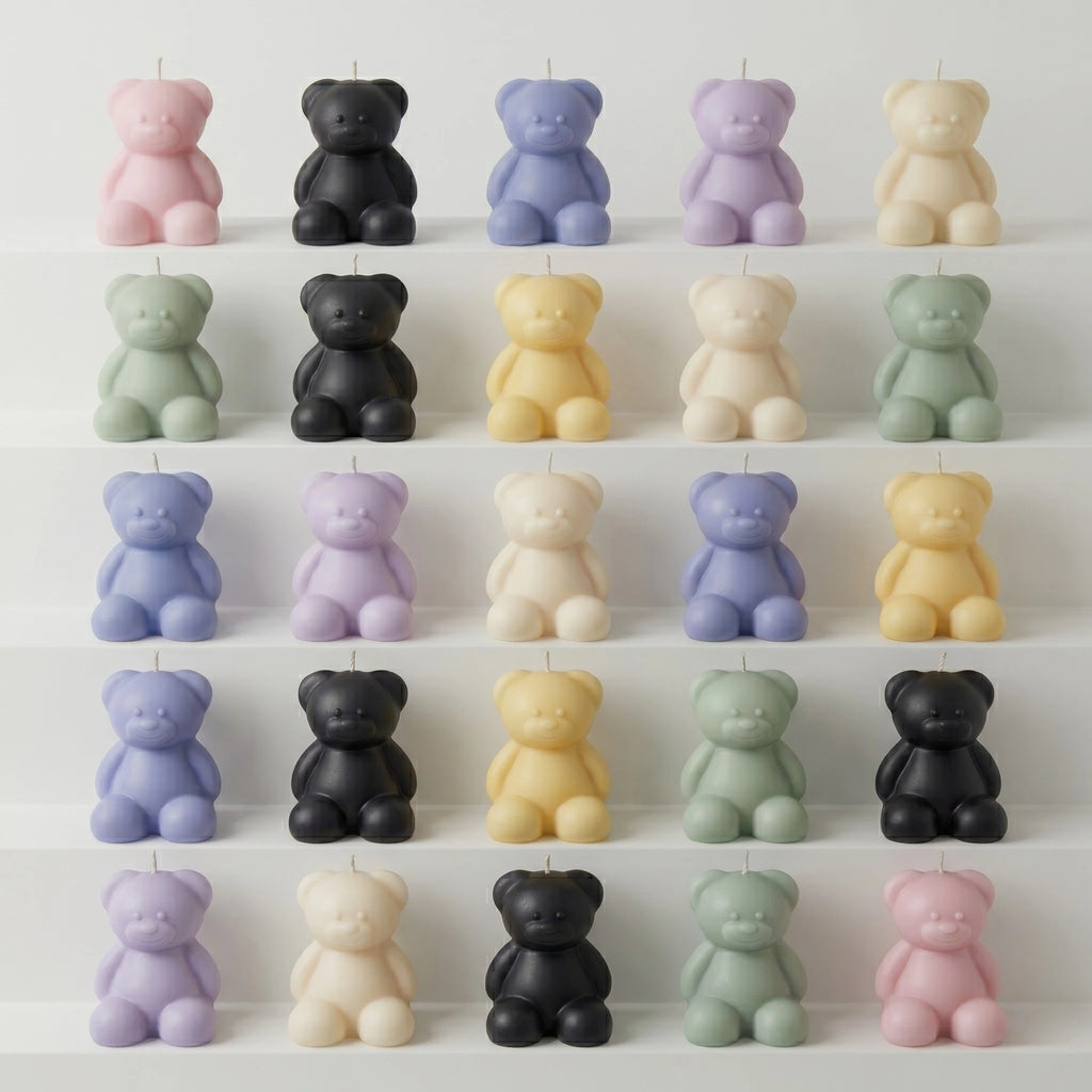 Teddy Bear Candle
