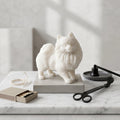 Pomeranian Puppy Candle