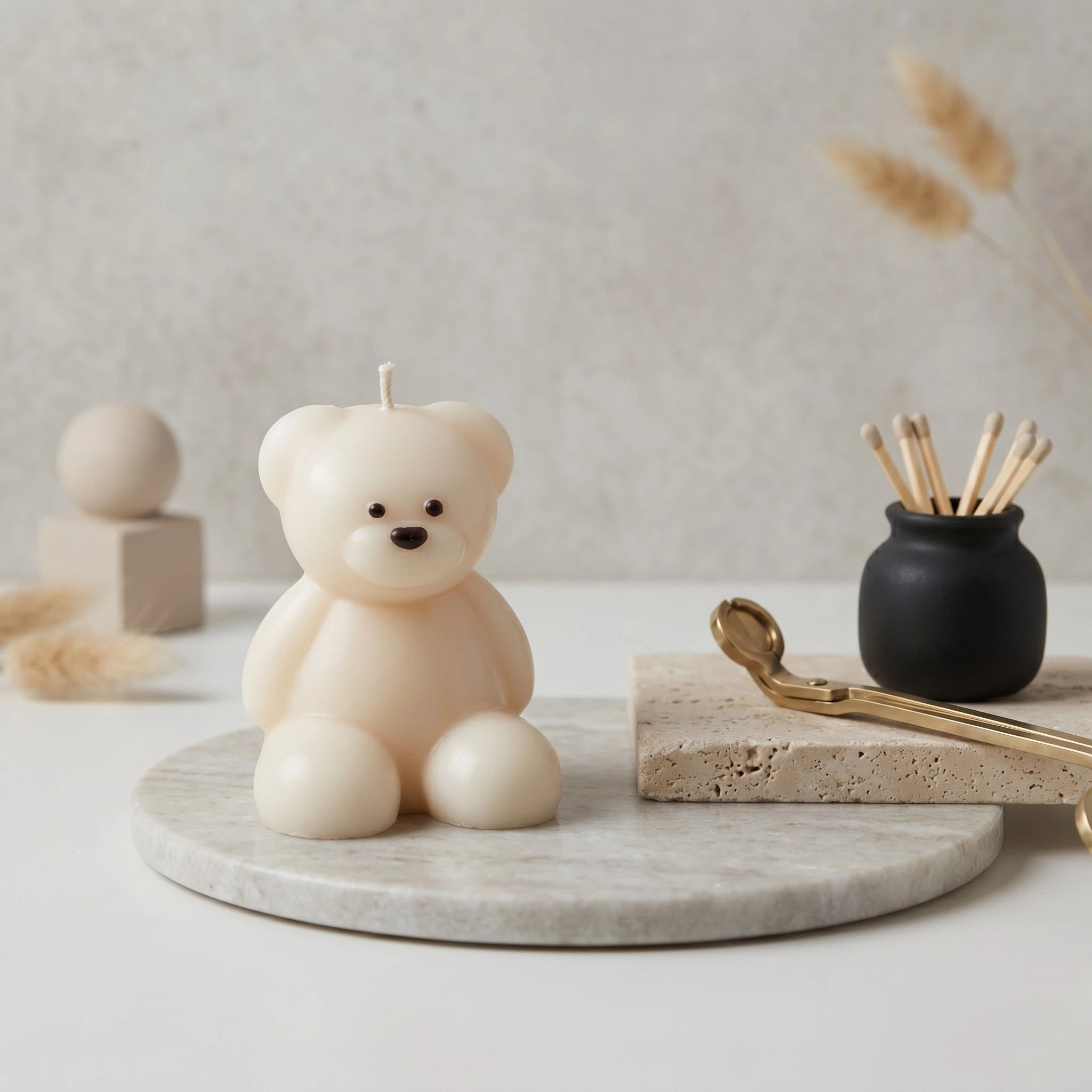 Teddy Bear Candle