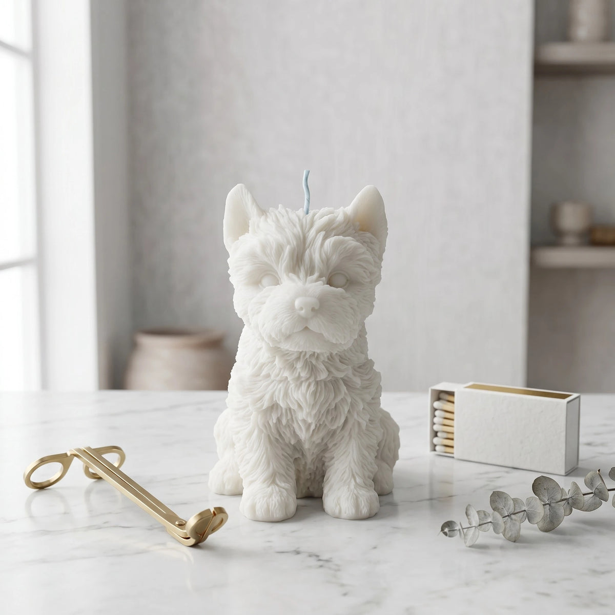 Yorkshire Terrier Candle