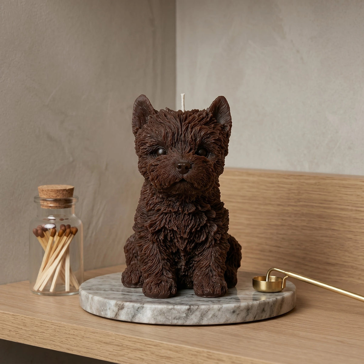 Yorkshire Terrier Candle