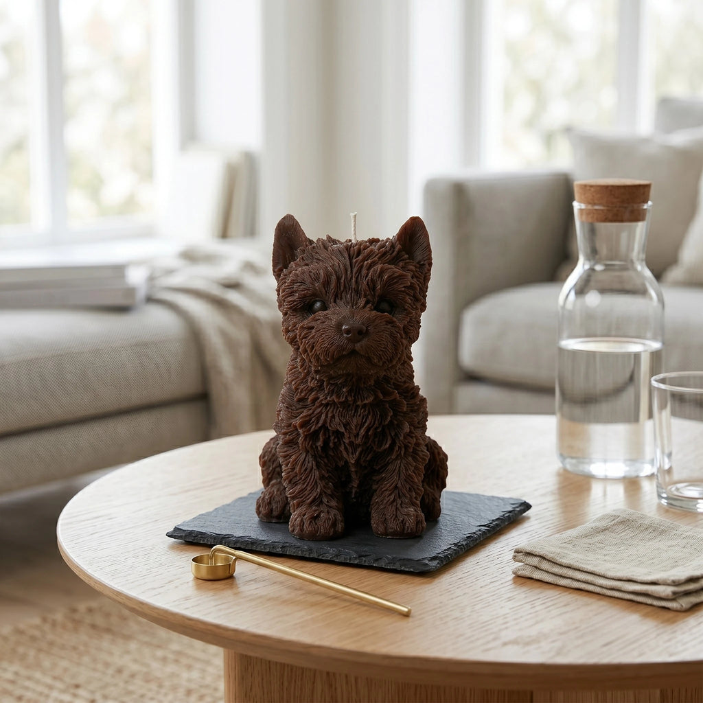 Yorkshire Terrier Candle